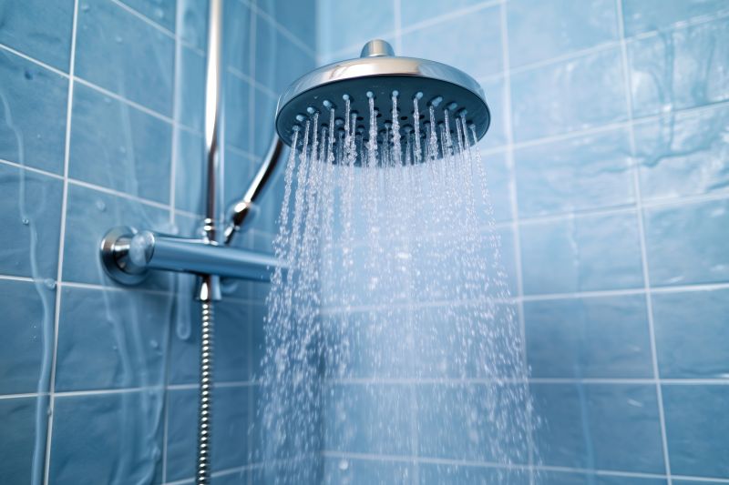 Walk-in Shower with Rain Shower Head